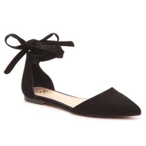 Vince Camuto Black Jevone Flat Sz 8.5
